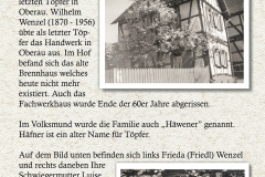 Haus der Familie Wenzel - Hauptstraße um 1950