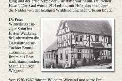 Bornfeldstraße 1 - Gaststätte Wiegand