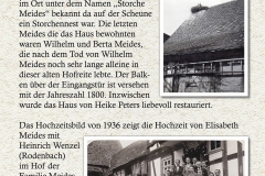 Hauptstraße 11 - Storche Meides